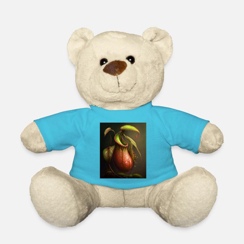 Plante carnivore Pichet Insectivore Mangeur Plante Graphique - Nounours - bleu outremer