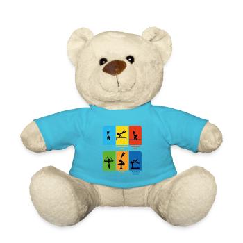 Gymnastik Männerturnen Veranstaltungen Turner - Teddy - Atollblau - Vorne