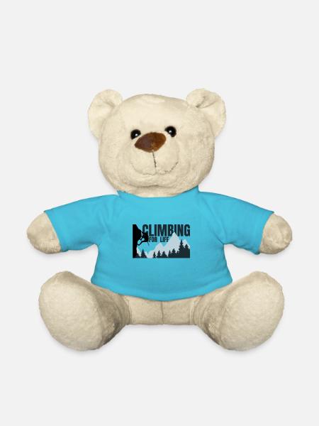 Escalader pour la vie - Escalader les montagnes d’alpinisme - Nounours - bleu outremer