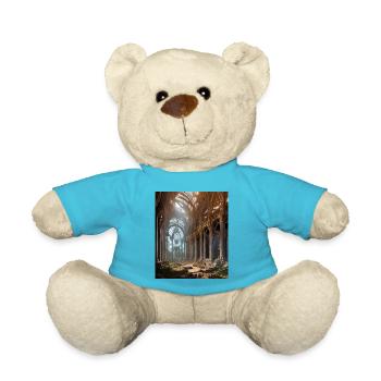 Griechische Mythology Tempel Ruinen Griechenland - Teddy - Atollblau - Vorne