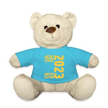 Realschule bestanden Realschulabschluss 2023 - Teddy - Atollblau - Vorne