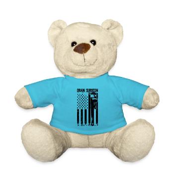 Drain Surgeon Pipefitter ipe Wrench Pipefitters - Teddy Bear - atoll blue - Front
