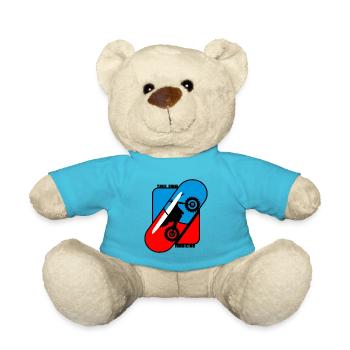 Nehmen Sie Ihre Medizin Pille - Motocross - Teddy - Atollblau - Vorne