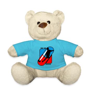 Nehmen Sie Ihre Medizin - Pille - Fußball - Teddy - Atollblau - Vorne