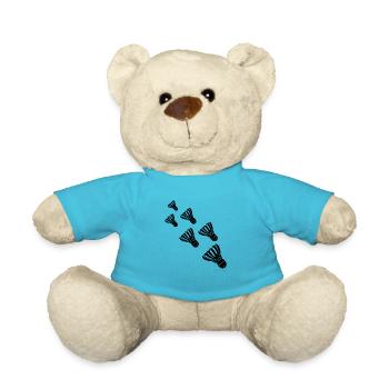 Badminton - Teddy Bear - atoll blue - Front