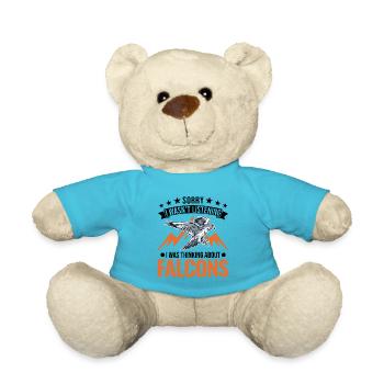 Falke Falkner Turmfalke Falknerei Falkner - Teddy - Atollblau - Vorne