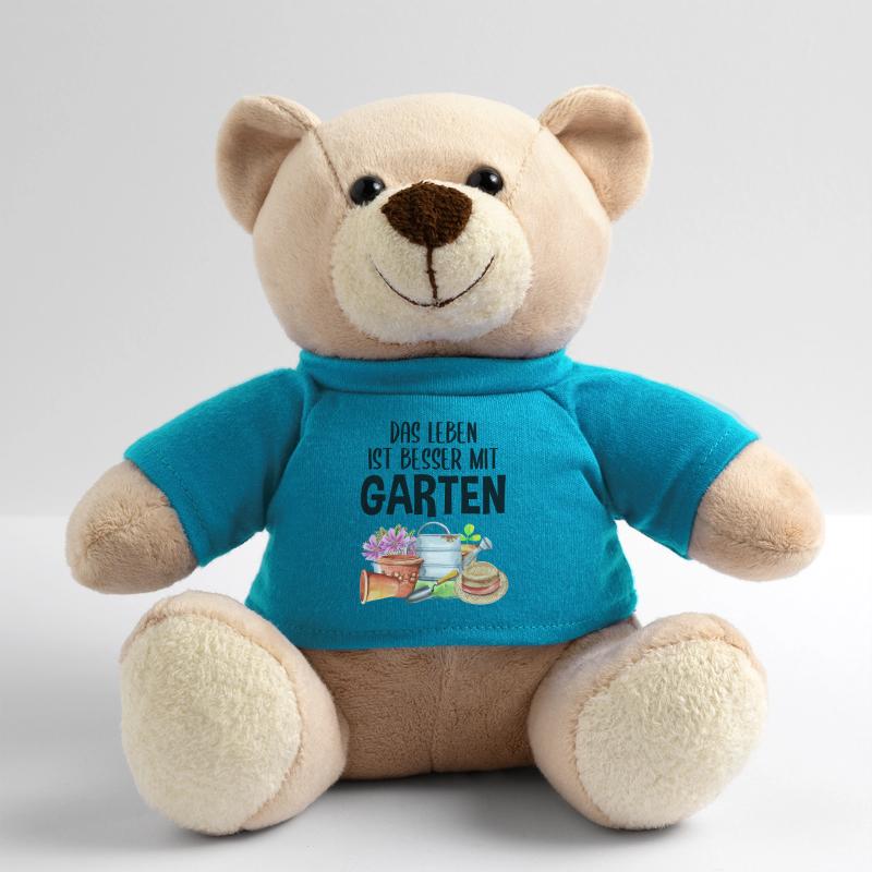 Garten Spruch Hobby Gärtner Geschenkidee Teddy