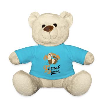 Frettchen Flüsterer Ferret Whisperer - Teddy - Atollblau - Vorne
