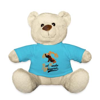 Roter Panda Flüsterer Red Panda Whisperer - Teddy - Atollblau - Vorne