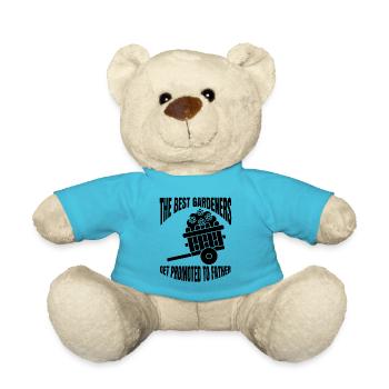 Gardener Hobby gardener Gardening Gardening Garden - Teddy Bear - atoll blue - Front