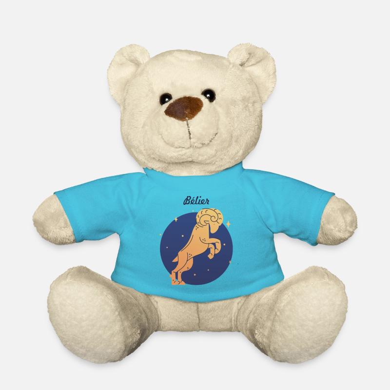 Bélier - Nounours - bleu outremer