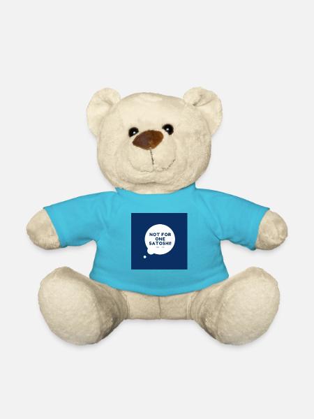 Pas pour un Satoshi bulle bleu - Nounours - bleu outremer