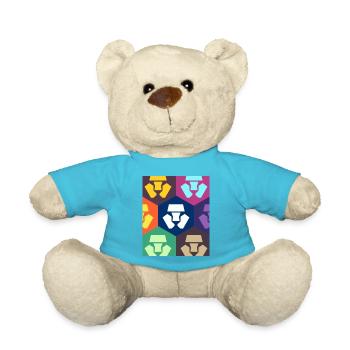 Crypto Design - Teddy Bear - atoll blue - Front