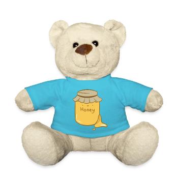 Sweet Honey - Teddy Bear - atoll blue - Front