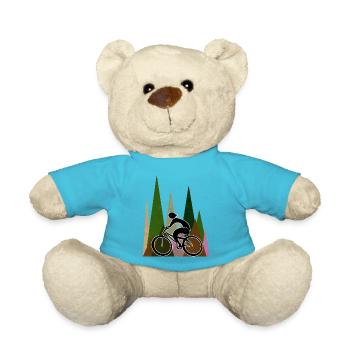 Radfahrer - Teddy - Atollblau - Vorne