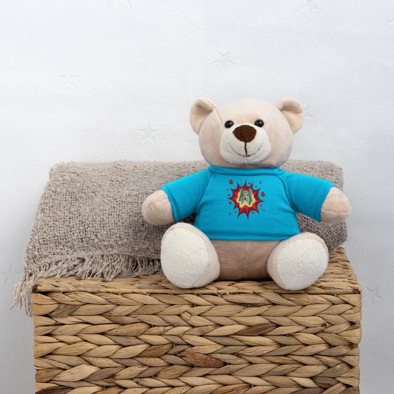 Conception de chien de bande dessinée - Pow - Shetland Sheepdog Nounours