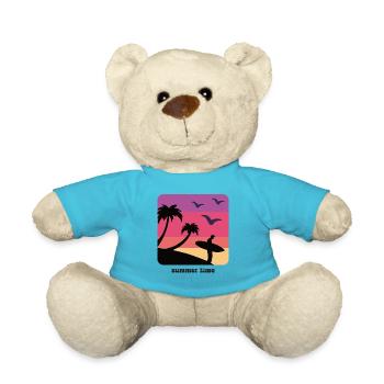 Summer Time -Wellenreiten, Surfen- Auch für Kooks - Teddy - Atollblau - Vorne