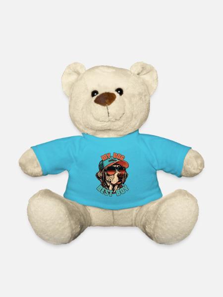 Chien Labrador - Nounours - bleu outremer