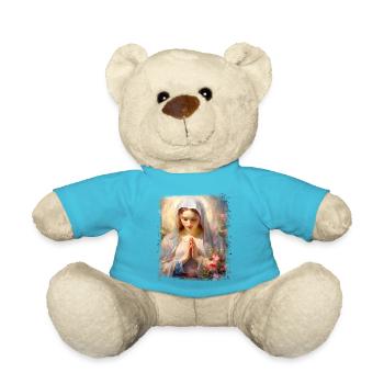 Sainte Marie Marie Vierge Marianne Vierge Marie Sainte - Nounours - bleu outremer - Devant