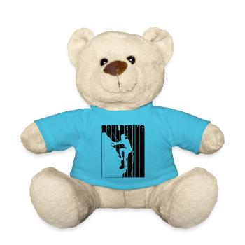 Bouldering Indoor Climbing Mountaineer Climber - Teddy - Atollblau - Vorne