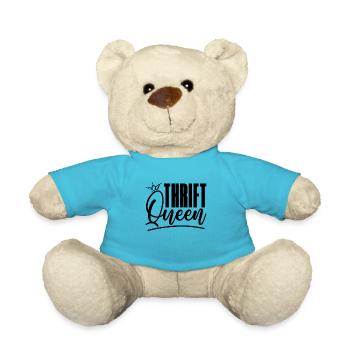 Thrift Queen Thrift Shopping Second Hand Thrifter - Teddy - Atollblau - Vorne