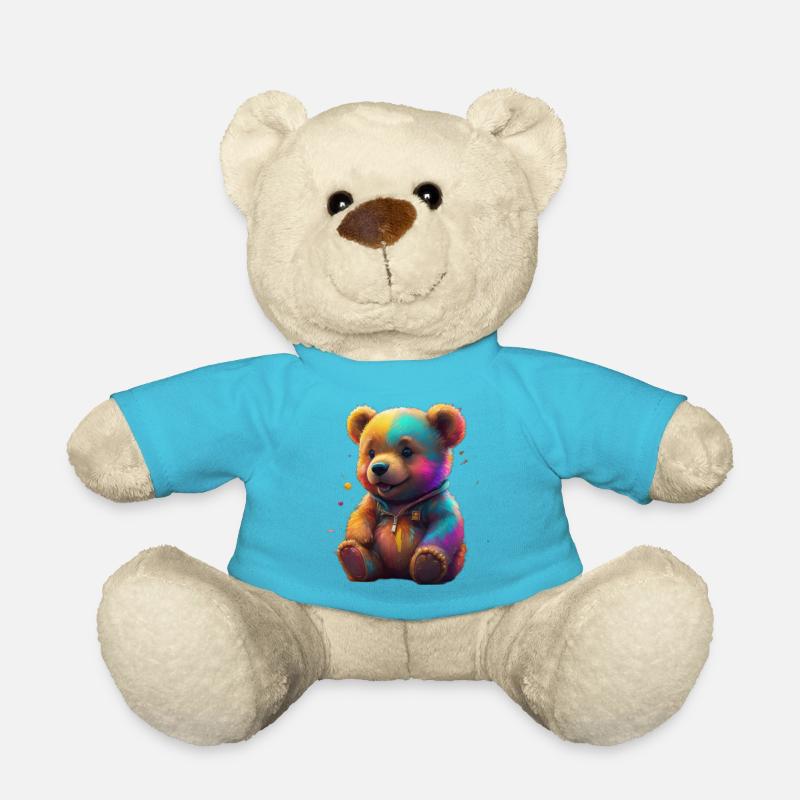 Teddybär - Teddy - Atollblau