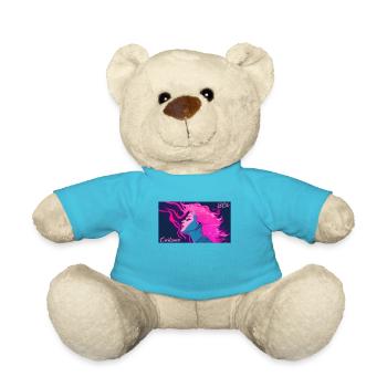 80s Theme Party This is my 80s costume - Teddy Bear - atoll blue - Front