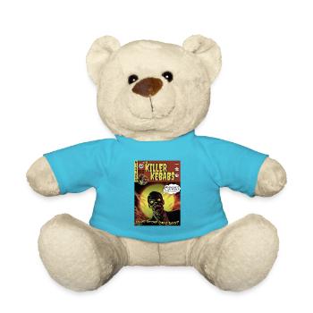 Retro Horror Comic - Killer Kebabs - Nounours - bleu outremer - Devant