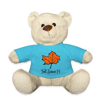 Autumn Season - Teddy Bear - atoll blue - Front