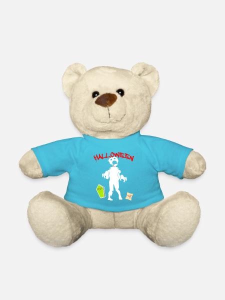 Halloween - Teddy - Atollblau