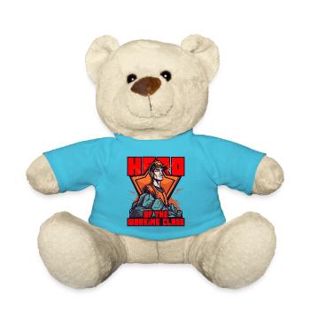 Work and Honor, the Hero of the Working Class - Teddy Bear - atoll blue - Front