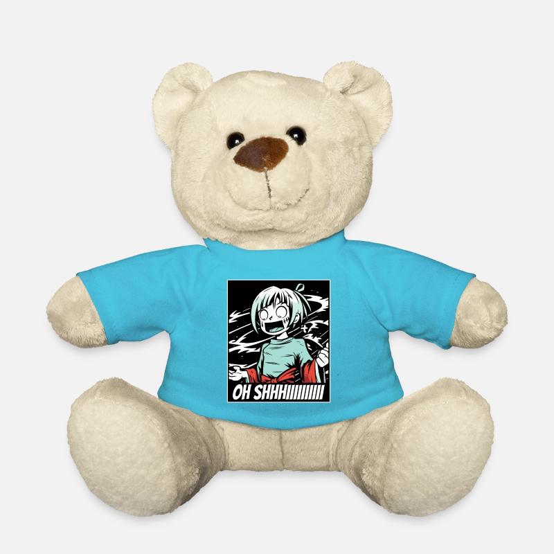 Oh Scheiße, Mädchen, Anime - Teddy - Atollblau