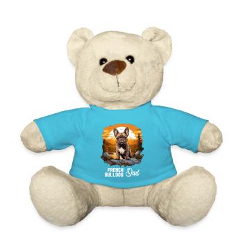 Hund French Bulldog - Teddy - Atollblau - Vorne