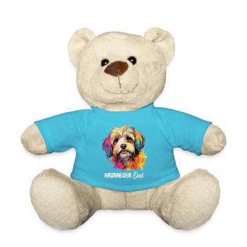 Chien Bichon Havanais - Nounours - bleu outremer - Devant