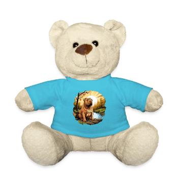 Shar Pei - Teddy - Atollblau - Vorne