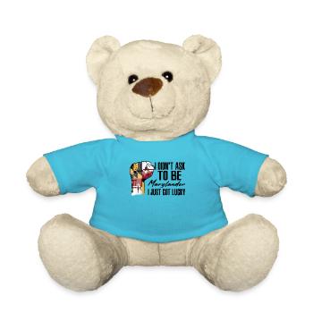 Marylander American US Patriot USA Grown Maryland - Teddy Bear - atoll blue - Front