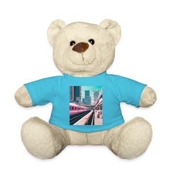 Tokyo Station - Teddy Bear - atoll blue - Front