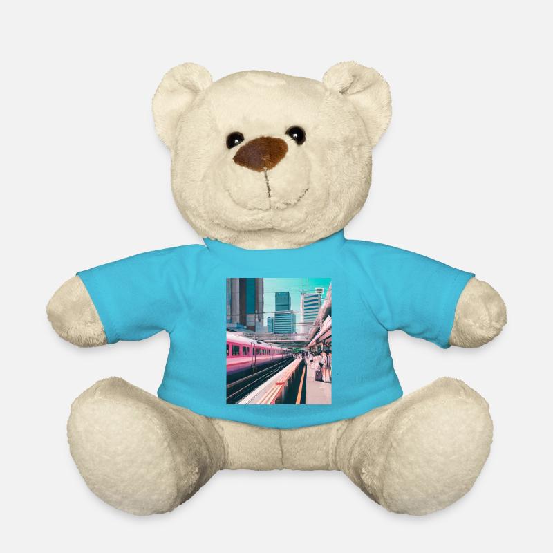Tokyo Station - Teddy Bear - atoll blue