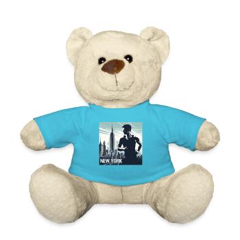 Läufer Lauf Shirt - Teddy - Atollblau - Vorne