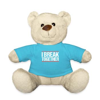 I break together Denglisch - Teddy - Atollblau - Vorne