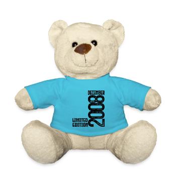Birthday Gift December 2008. December 2008. - Teddy Bear - atoll blue - Front