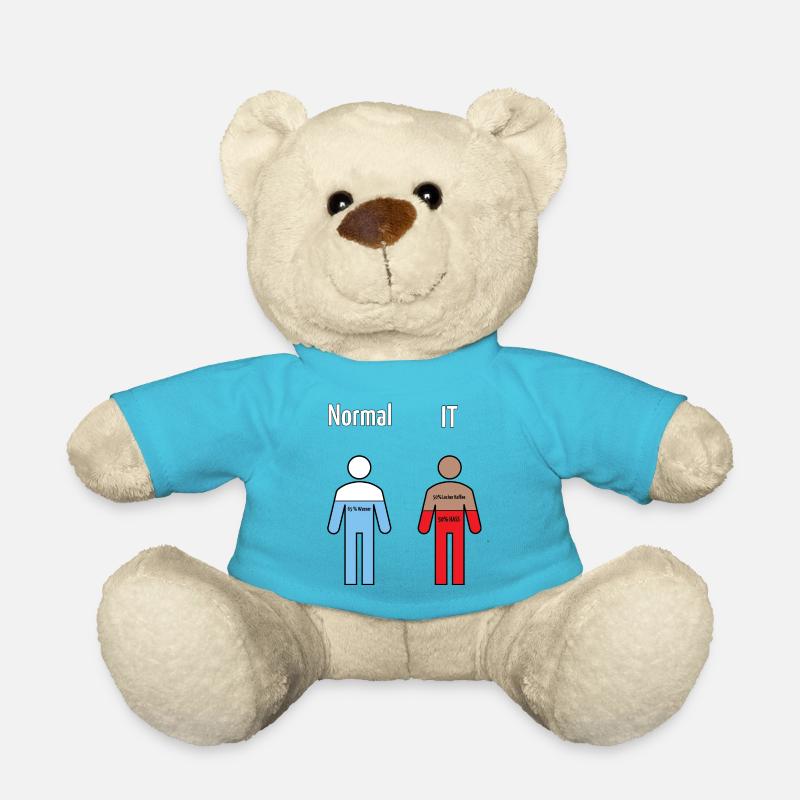 Informatik Humor - Teddy - Atollblau