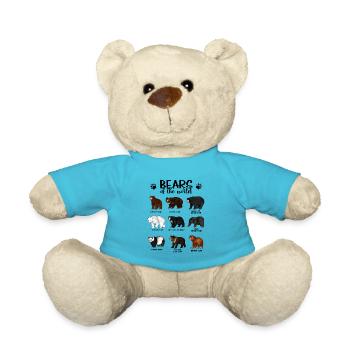 Ours du monde - Ours - Nounours - bleu outremer - Devant