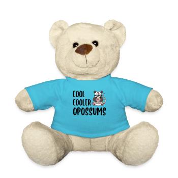 Cooleres Opossum Trendtier Sonnenbrille - Teddy - Atollblau - Vorne