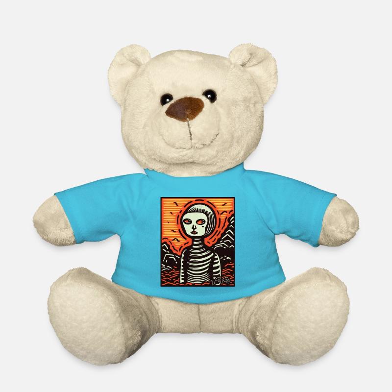 People are strange - Teddy Bear - atoll blue