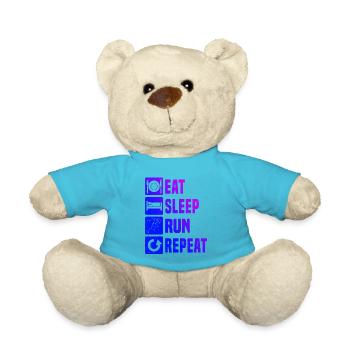Course à pied de cross-country masculine - Nounours - bleu outremer - Devant