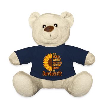 Directeur de la bureaucratie des services sociaux - Nounours - bleu marine - Devant