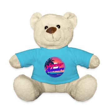 Sommer-Abenteuer - Teddy - Atollblau - Vorne