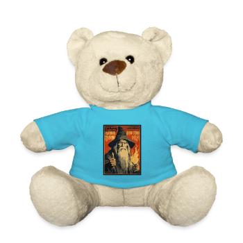 Parody for the Grey Mages Guild - Teddy Bear - atoll blue - Front