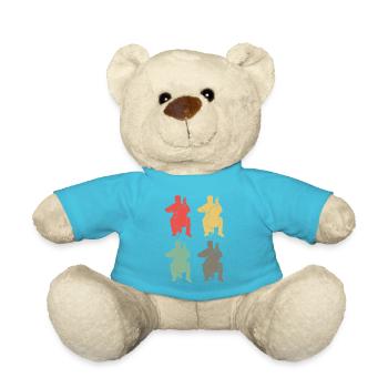 Bassistes Coloré Ensemble Son - Nounours - bleu outremer - Devant